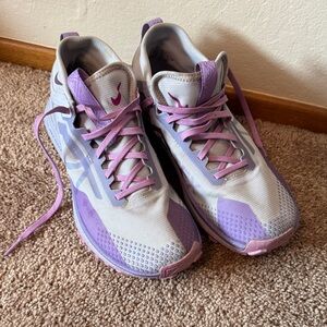 Women's Purple React Pegasus Trail 4 Gore-Tex Sneakers